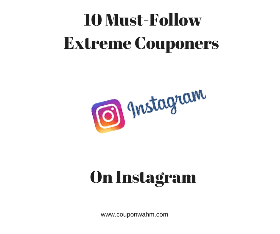 10 Must-Follow Extreme Couponers on Instagram