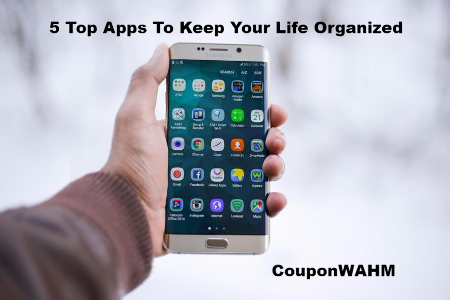 5 Top Apps To Keep Your Life Organized
