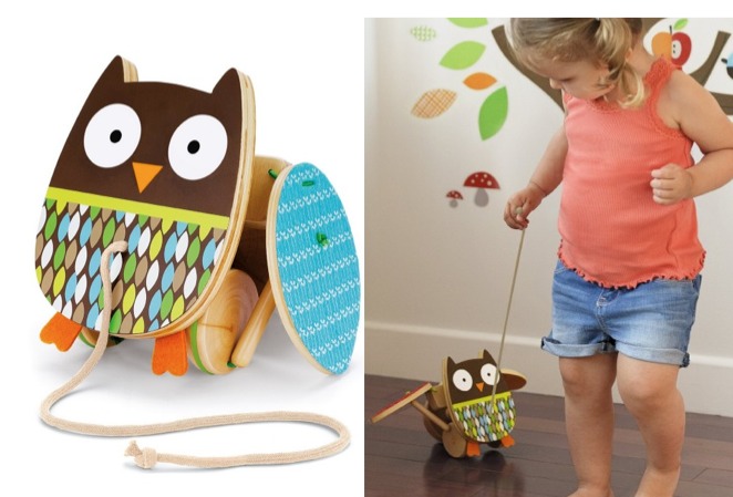 Skip Hop Treetop Friends Flapping Owl Pull Toy Only $18.00 Shipped