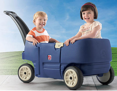 Step2 Wagon for Two Plus – Denim Only $49.99!
