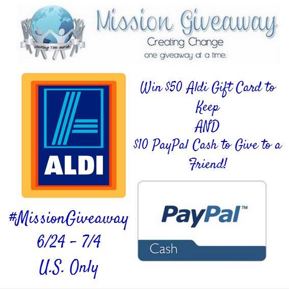Enter to win A 50 Gift Card From AldiUSA (ends 7/4) giveaways